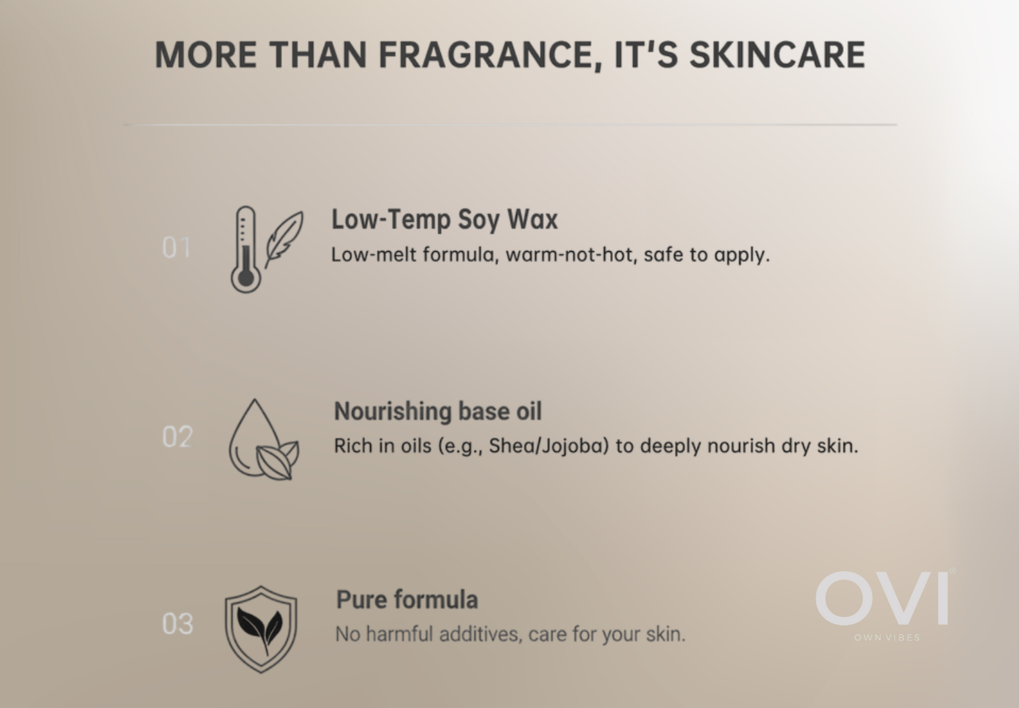 OVI Ritual Massage Oil Candle™ - Morning Flow