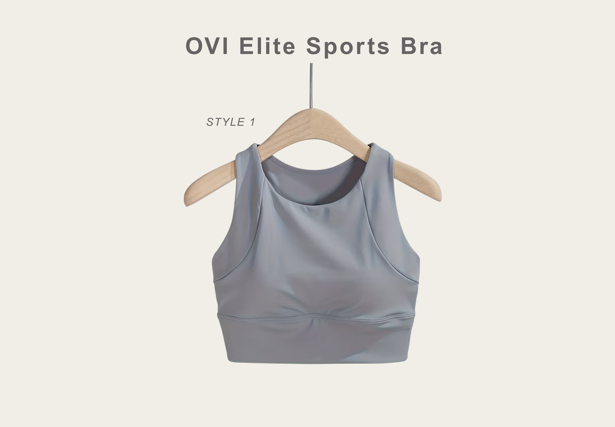 OVI Elite Sports Bra™  Support with Intention. Strength with Elegance.