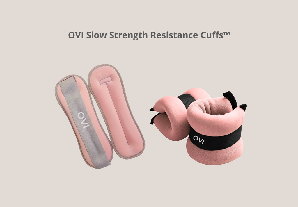 OVI Slow Strength Resistance Cuffs™ (Controlled Resistance. Elegant Strength)