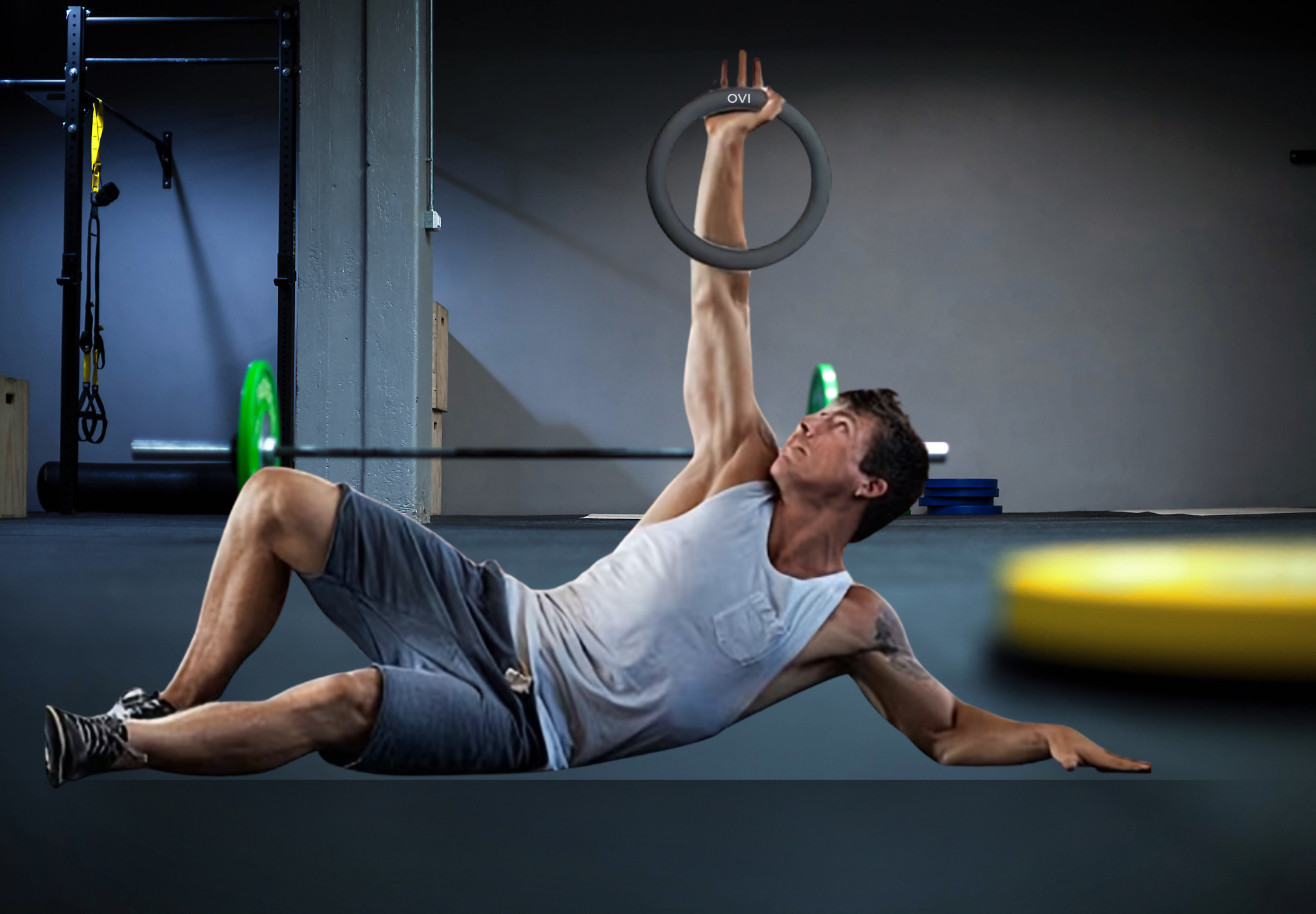 Weighted Pilates & Yoga Barre Ring – OVI Edition