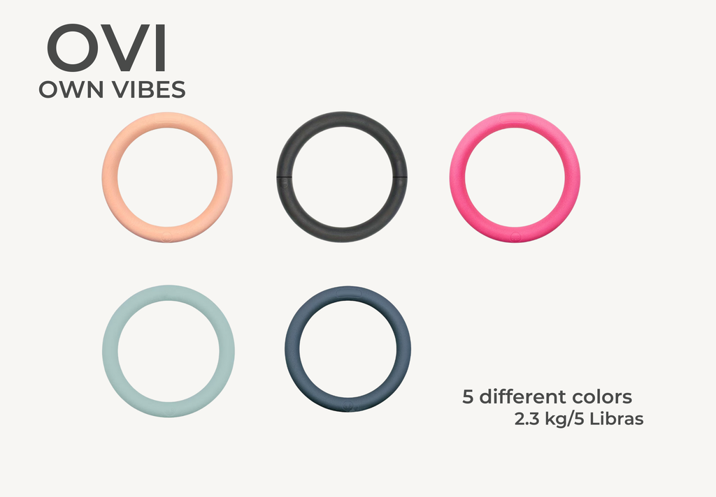 Weighted Pilates & Yoga Barre Ring – OVI Edition